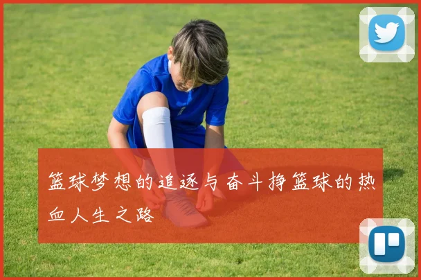 篮球梦想的追逐与奋斗挣篮球的热血人生之路